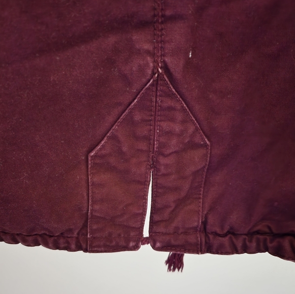 H&M Padded Parka Coat with Faux Fur lined Hood and Sherpa Lining - EUC - Picture 10 of 11